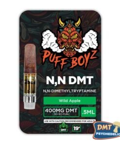 Puff Boyz -NN DMT .5ML(400MG) Cartridge – Wild Apple