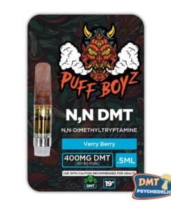 Puff Boyz -NN DMT .5ML(400MG) Cartridge – Very Berry